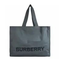 在飛比找momo購物網優惠-【BURBERRY 巴寶莉】BURBERRY 黑字LOGO精