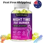 Night Time Fat Burner Pills Support Weight Loss Detox Cleanse Immune System 60pc