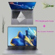 2X Anti-Glare Screen Guard+ 1X Keyboard Protector For HUAWEI MateBook X Pro 2022