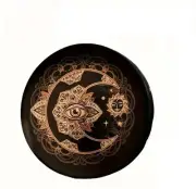 Crystal Wonderland Shamanic Tree of Life Frame Drum with Beater