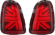 Compatible With Mini Cooper 2007-2013 R56 R57 R58 R59 ，Taillight Assemblies Sequential LED Rear Lamp Automotive Driving light Car Accessories
