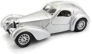 Bburago Bugatti Atlantic Diecast Model Car (1:24 Scale), Silver