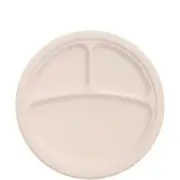 Dart 10FBRP3 10.2 in. 3-Compartment ProPlanet Seal Plate - Natural (500/CT) New