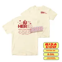 在飛比找蝦皮購物優惠-T恤韓國kpop iu H.E.R演唱會2024世界巡迴演唱