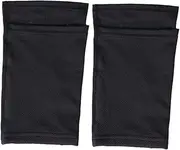 BCOATH Calf Guard with Pocket Protective Socks for Football Shin Pads Leg Sleeves Support for Adults Breathable Mesh Black for Soccer Players and Athletes