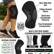 Knee Brace for ACL, MCL, Meniscus Tear, Pain Relief – Adjustable Support