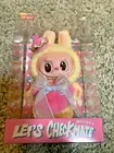 PopMart The Monsters Let's Checkmate Series Vinyl Plush Hanging Card