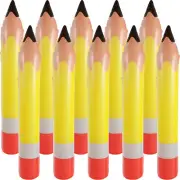 10Pcs Large Pencil Balloon Reusable Giant Inflatable Pencil Decoration··