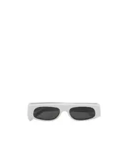 Gucci Eyewear Geometric Shaped Frame Sunglasses One size White