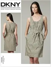 [VOGUE PATTERNS] V1236 Misses' Dress and Belt, Size BB (8-10-12-14)