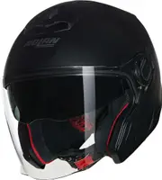 Nolan N40-5 06 Classico N-Com Jet Helmet, black, Size XL for Men
