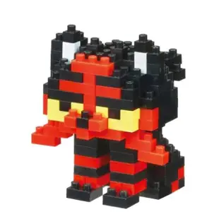 【nanoblock 河田積木】寶可夢 - 火斑喵(NBPM-049)