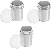 Powder Sugar Shaker Baking Soda Dispenser Mesh Lid for Flour Cocoa Powder