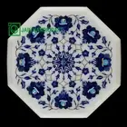 12" Marble Table Top Octagon Dining Cofee Center Corner Side Inlay Malachite w84