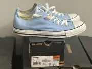 Converse Chuck Taylor Low Tar Heels Blue Sky Shoes Mens Size 9/Womens 11 149524F