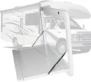HOLGVE RV Foldable External Table, 31.5×17.71 Inchs Aluminum External Hanging Tables, Campervan Outside Picnic Table, Lockable Premium Folding Dinette Tables