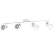 Eglo Lighting Seras 4 Light 20W LED Spotlight - 4000K - White