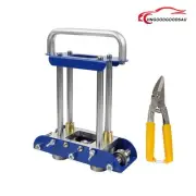 Hand Sheet Metal Edge Roller Bender Roofing Tool & Snip for Making Folding Edges