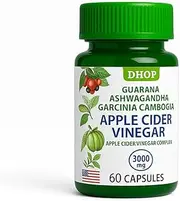 Dietary Supplement with Apple Cider Vinegar, Guarana Extract and Ashwagandha