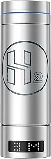 3-in-1 Portable Hydrogen Water Generator Hydrogen Rich Water Water Bottle with SPE & PEM Electrolysis Technology Make Hydrogen Content Up to 2000-118000 PPB 300 Ml