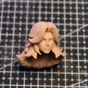 Blank 1/18 Scale Invisible Woman Head Sculpt Unpainted Fit 3.75" Figure V3 Style