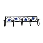 Coat Hooks Decorative with 5 Hooks Sturdy Iron Nordic for Door Kitchen Gift