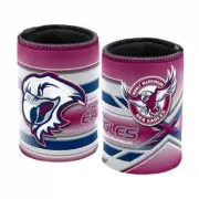 89364 MANLY SEA EAGLES NRL LOGO CAN COOLER STUBBY HOLDER FITS 375ml DRINK