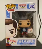 Funko Pop! Movies: ACE VENTURA Pet Detective #32 VAULTED RARE 2013