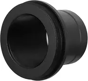 NUOBESTY Telescope Adapter Astronomical Telescope Camera Adapter Astrophotography Metal Telescope Mount Adapter Telescope t Adapter Eyepiece Holder SLR Adapter Stainless Steel Black