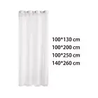 Modern Voile Window Curtain, Sheer Curtains for Kitchen Bedroom Dining Room