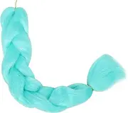 ASAKKURA Glow Dark Braiding Hair Extension for Women Lightweight Twisted Hair Decor for Parties and Festivals
