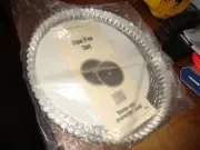 The Pampered Chef Flan Pan Set of 2 Two 10" Tin Steel Flat Pie Plate #1700