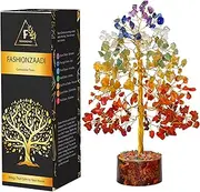 7 Chakra Crystal Tree for Positive Energy - Birthday and Housewarming Gifts, Tree of Life Decor, Office Decor for Women, Reiki and Spiritual Gifts