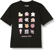 kirby(カービィ) Short Sleeve T-Shirt with Kirby, Dot Icon, Waddledi, Waddledo, Gordeau, Scarfi, Kids