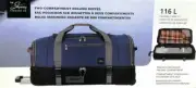 Skyway Rainier Two Compartment 30" Wheeled Duffel Bag Suitcase Travel Bag /116L