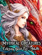 Mythical Creatures Coloring Book Adults: Dragons, Fairies, Unicorns and Other Cr