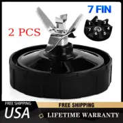 2PCS Replacement Extractor Blade For Nutri Ninja 7Fin Auto iQ BL480/482/640/642-