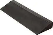 Everyday Yoga Large Foam Wedge for Lower Leg Strength & Stability - Slant Board, Calf Stretcher, Physical Therapy, Wrist & Lower Back Support - Black