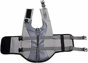 BESPORTBLE 2pcs Pet Life Vest Dog in Polyester Reflective Buckle Design for Secure Fit During Swimming