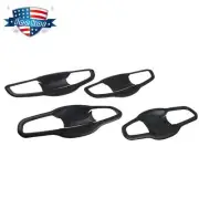 Carbon Fiber Handle Door Bowl Decorative Frame for Honda CR-V 1.5L 2.4L 2.0L (for: Honda)