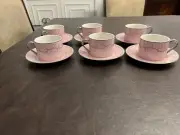 valentine’s Day cup and saucer set NEW By classic Coffee And Tea