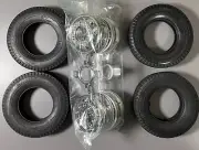 1/14 TAMIYA RC Truck FRONT Wheel Tire set 4EA