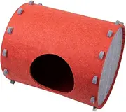 PENIKOKO Felt Cat House Multi Function Barrel Shaped Pet Nest with Large Space Detachable Design for Cats and Kittens Soft Comfortable Felt Material Home Decor