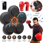 Electronic Wall Target Sandbag Training Music Boxing Machine Sports Home w/Glove