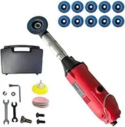 350W Electric Tile Seam Opener & Cleaner – Variable Speed Rotary Tool for Tile Cutting, Sanding & Polishing, Compact Grout Remover with Safe Brush Cover, 15000RPM Power Tool