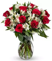 Arreglos De Flores Mesa Naturales Frescas Ramos Rosas Con Jarron Para Regalo New
