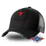 TC Stars Black Cap Stars And Stripes Western Country Unisex