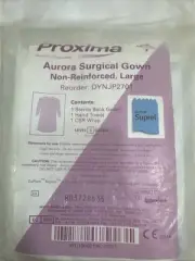 Medline Proxima Aurora Surgical Gown Large Size Level 3 Sterile Towel DYNJP2701