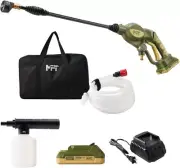20V Cordless Electric Pressure Water Spray Car Portable Washer Cleaner 387.5 PSI