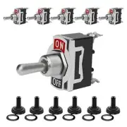 Toggle Switch 12V Heavy Duty 120V SPST ON Off Rocker Switch 2 Pin SPDT Marine...